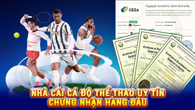 nhà cái cá độ thể thao uy tín - chứng nhận hàng đầu