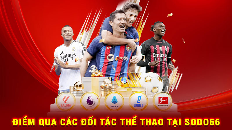 điểm qua các đối tác thể thao tại sodo66